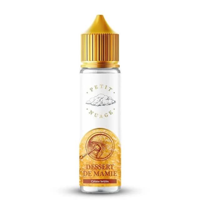 Comparer Le Dessert De Mamie 50ml - Petit Nuage - E-liquides avec un prix minimum de 19.90€