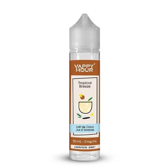 Comparer Tropical Breeze 50ml - Vappy Hour - E-liquides avec un prix minimum de 10.45€
