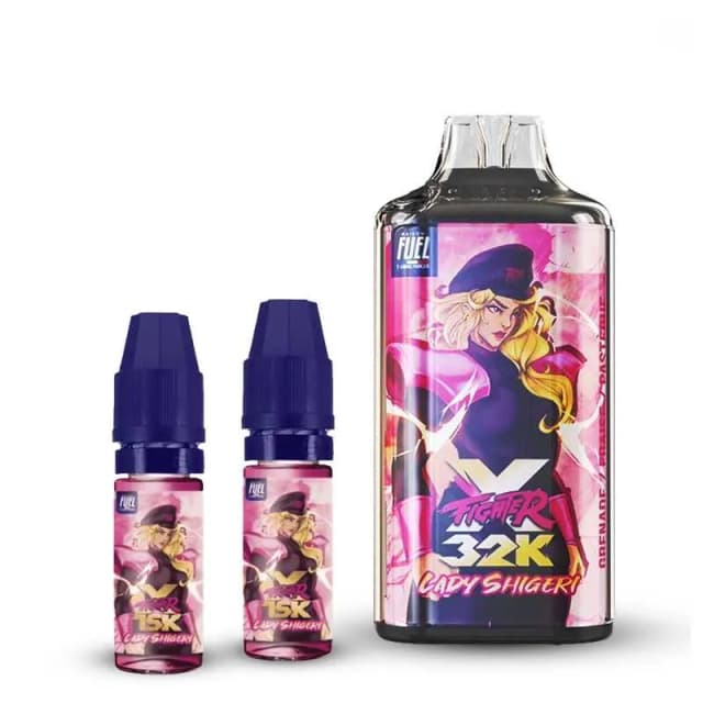 Comparer Puff Fighter X 32K - 20 mg - Lady Shigeri - Cigarettes électroniques avec un prix minimum de 12.90€
