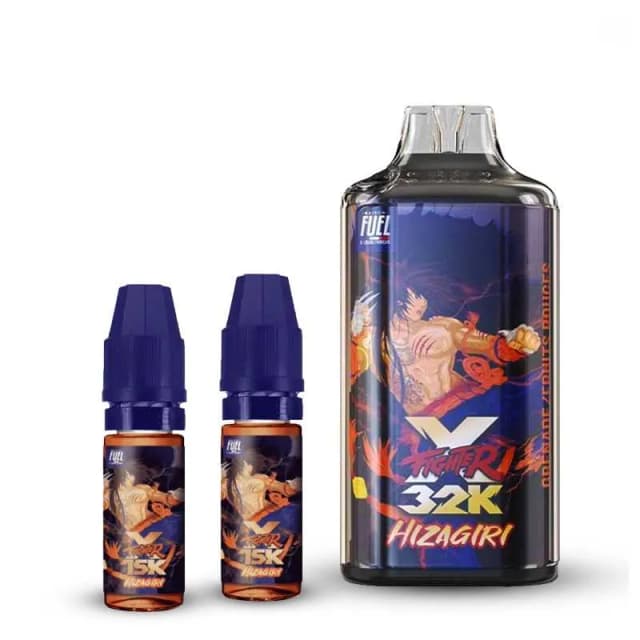 Comparer Puff Fighter X 32K - 20 mg - Hizagiri - Cigarettes électroniques avec un prix minimum de 12.90€